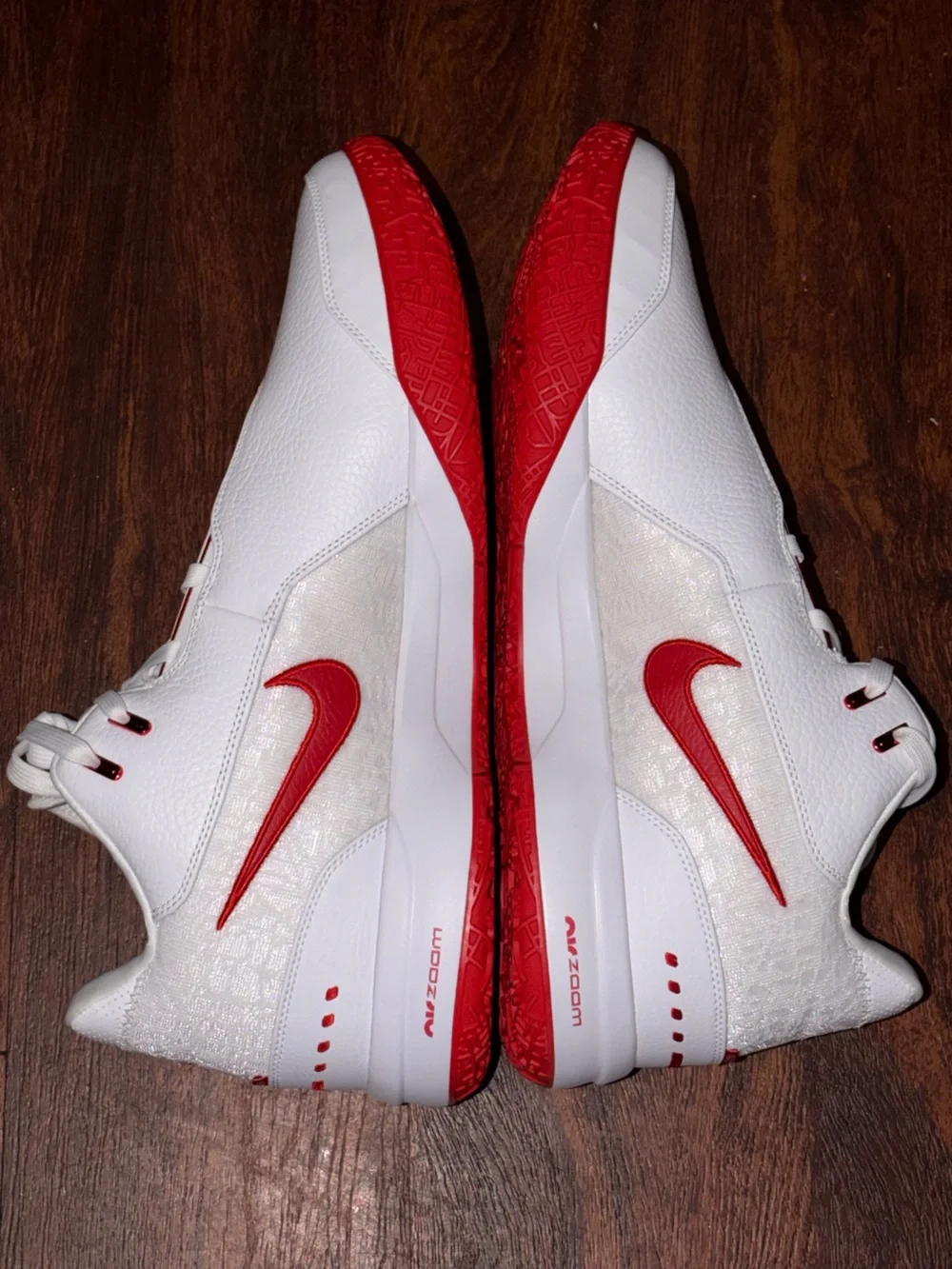 Nike LeBron NXXT Size 17 White Red